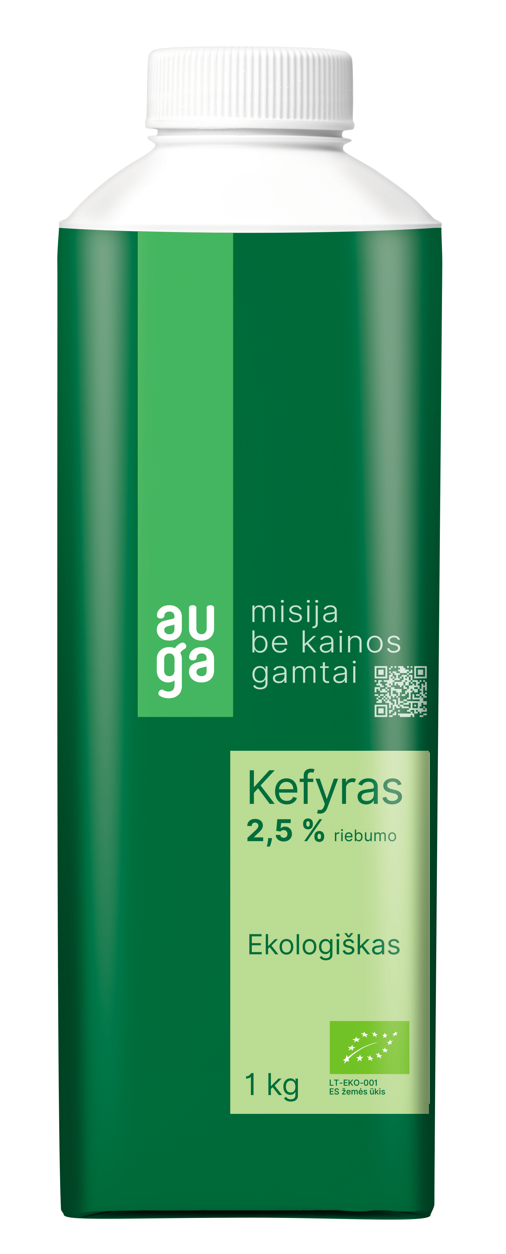 Kefir 2,5 % fat., organic, 1 l